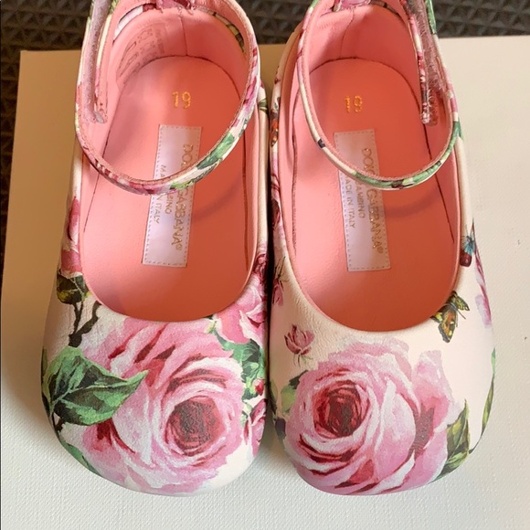 dolce and gabbana baby girl shoes